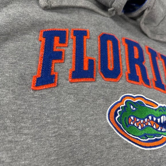 Florida Gator Fanatics Hoodie Mens Embroidered Football Pullover Long Sleeve - Picture 4 of 16